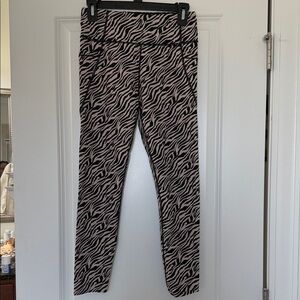 Victoria's Secret Zebra Pattern Leggings